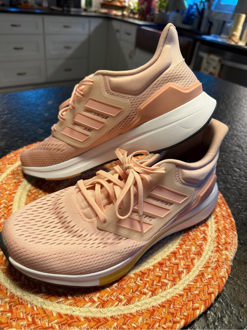 adidas Women’s Athletic Sneakers in Peach/Blush